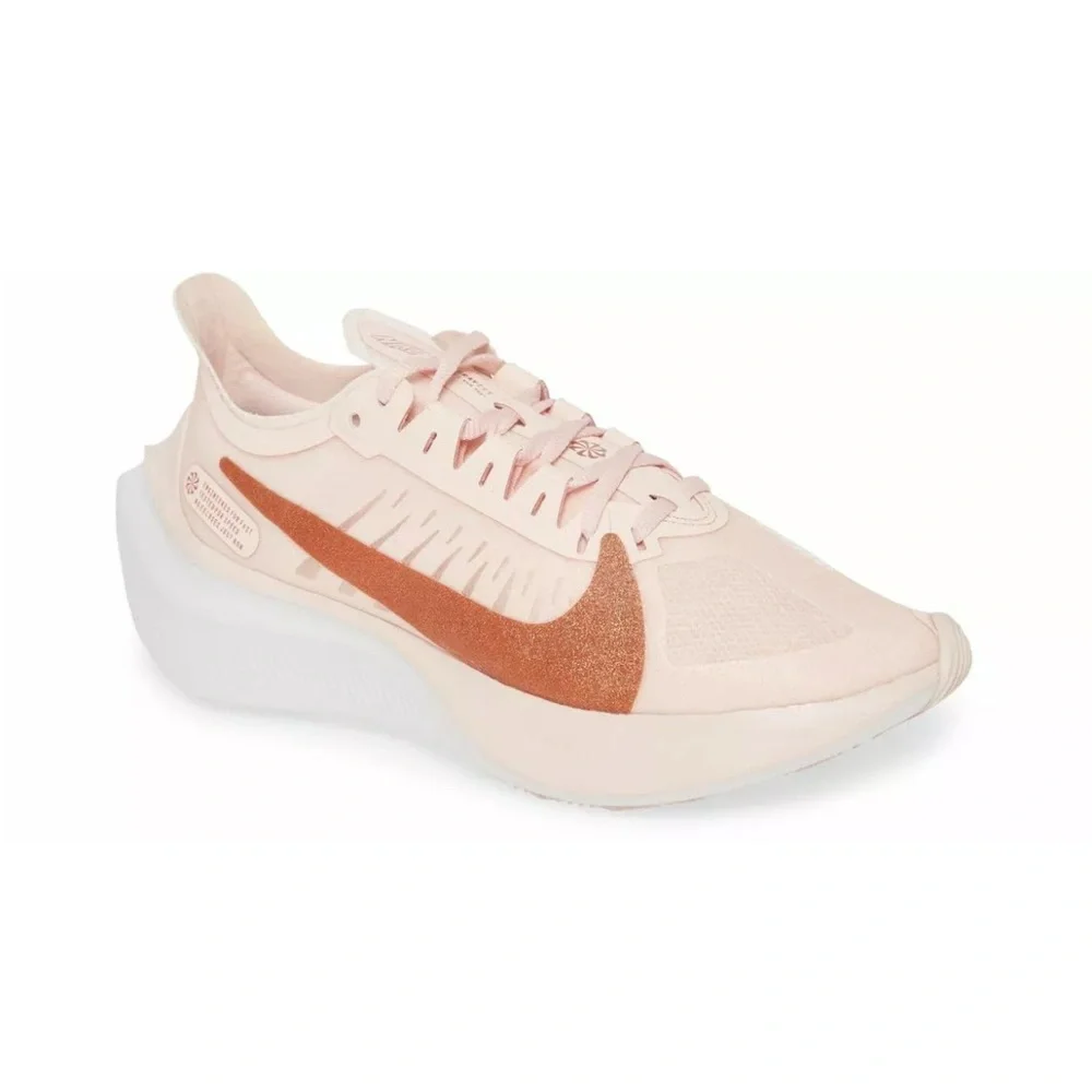Women Nike Zoom Gravity Running Shoes Echo Pink/MTLC RED BRONZE Sz 6 CT1192 600 - Picture 3 of 6